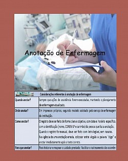 Anotações de Enfermagem